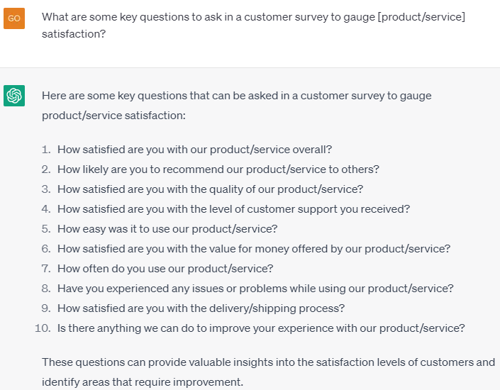  Ideas for Customer Surveys Examples 