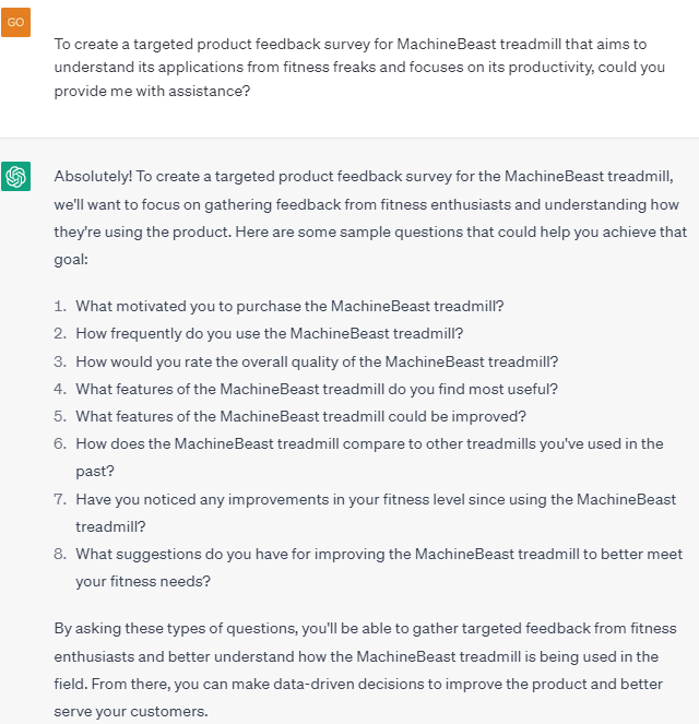 Product Feedback